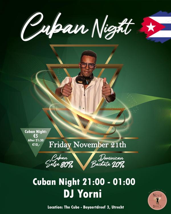 Friday: Cuban Night Flyer