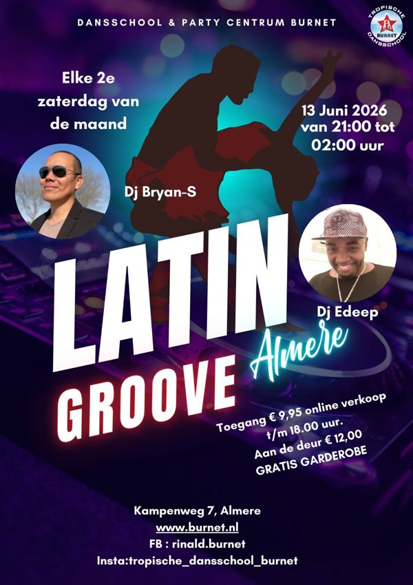 Latin Groove Almere Flyer