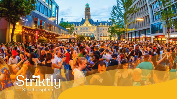 Striktly Summer Stadhuisplein - Salsa & Bachata Flyer