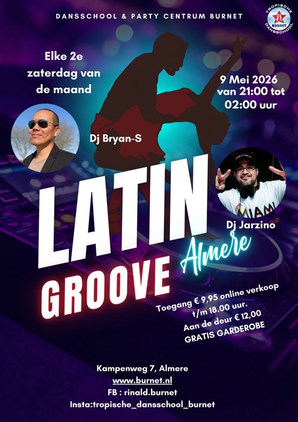 Latin Groove Almere Flyer