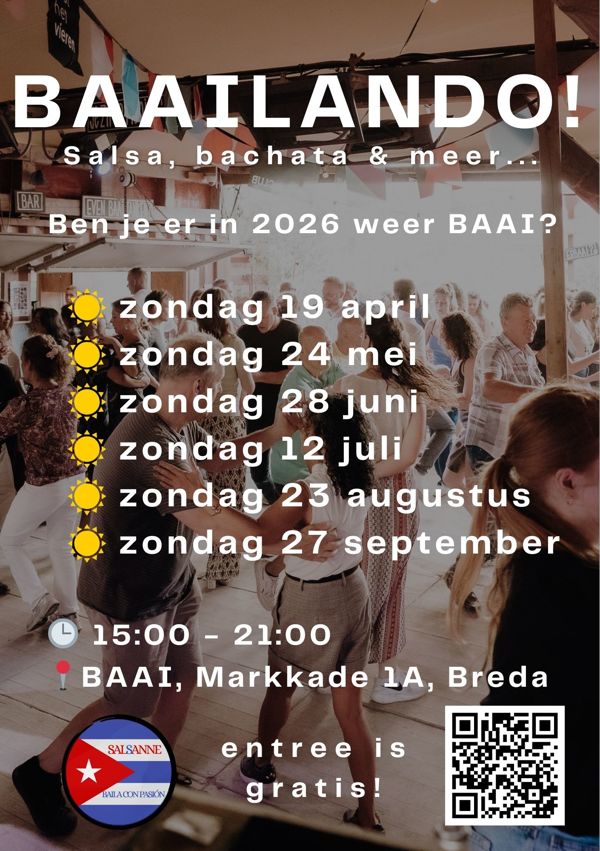 Baailando! Flyer