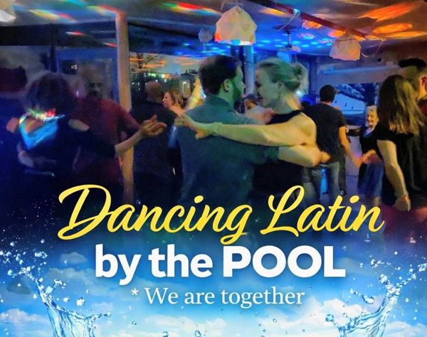 Dancing Latin By The Pool * FULL BOEM BOEM ! ! ENTRANCE 21:0 Flyer