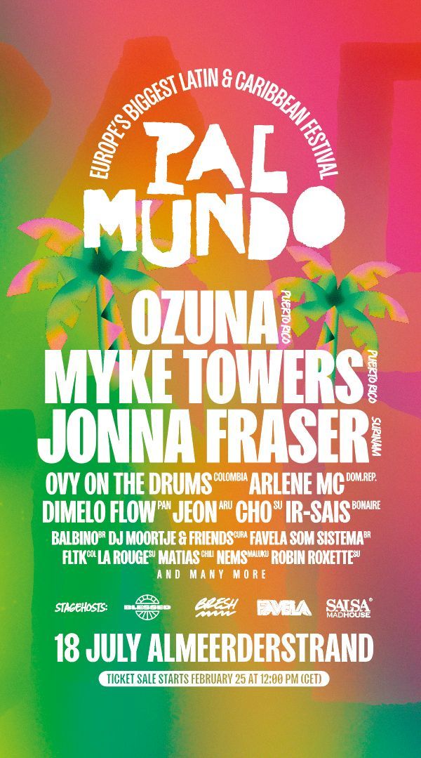Pal Mundo Festival Flyer