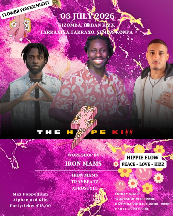 The Hype Kizz - workshop Iron Mams Flyer