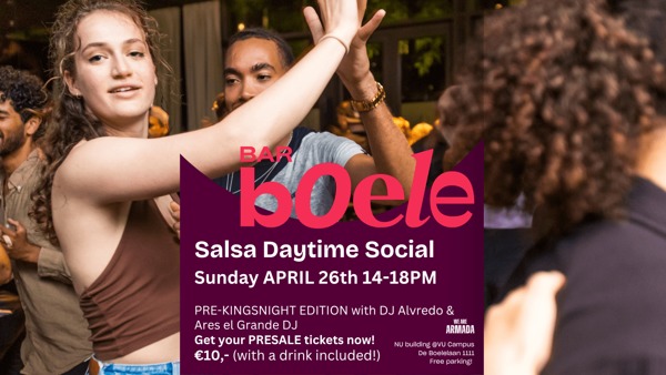 Daytime Salsa Social — Bar Boele Flyer