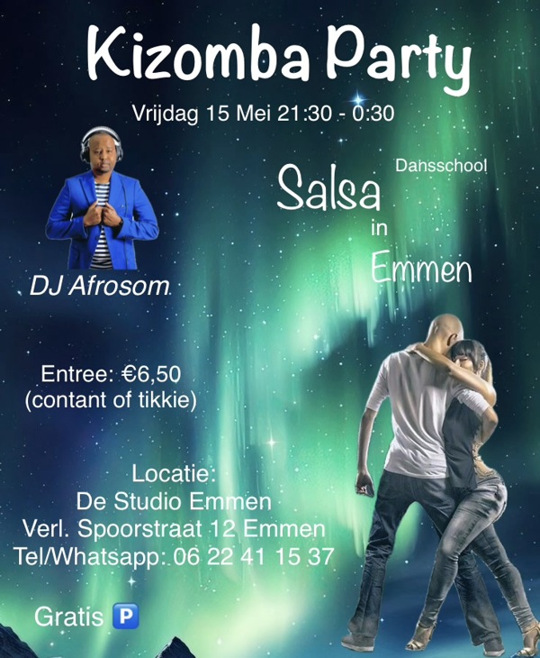 Kizomba party Flyer