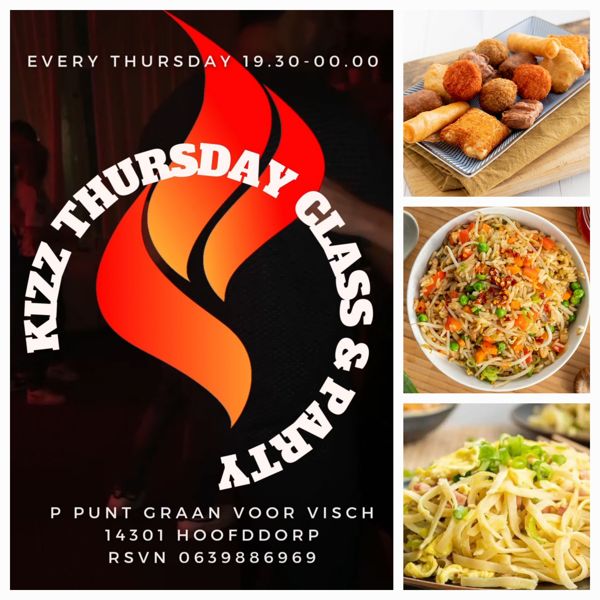 Kizomba Thursday with FREE dinner drink & party Flyer
