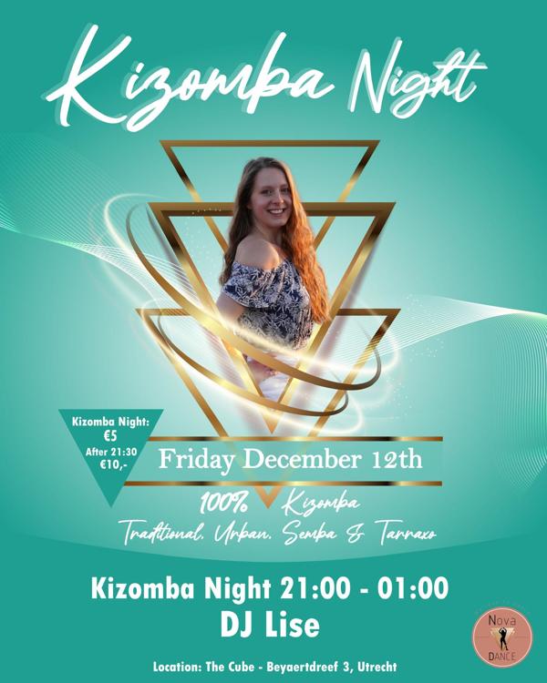 Friday: Kizomba Night Flyer