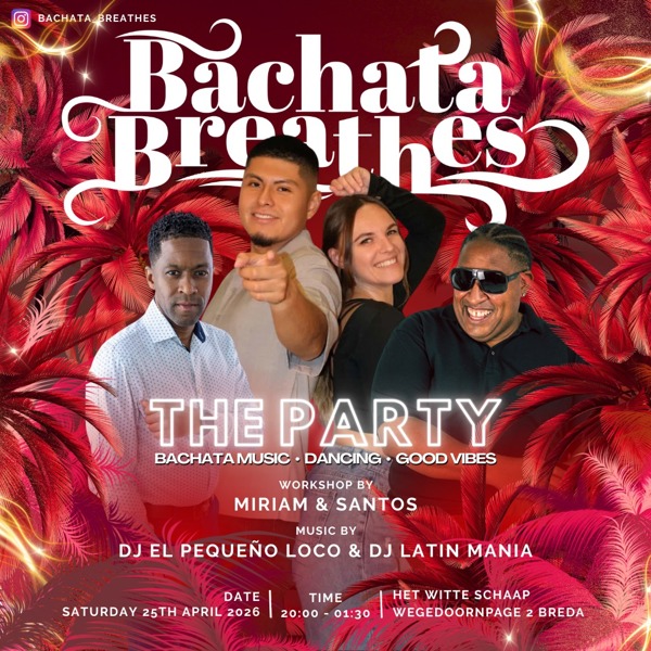 Bachata Breathes: the Party! Flyer