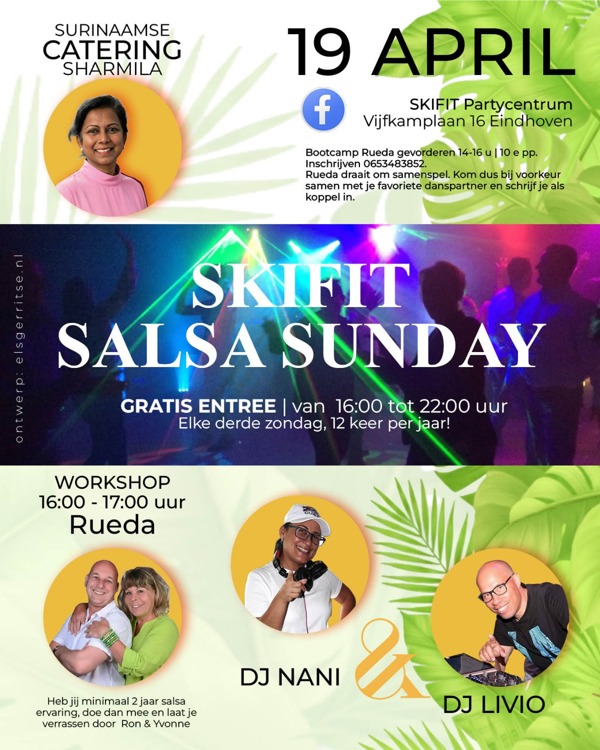 Salsa Sunday SkiFit Flyer