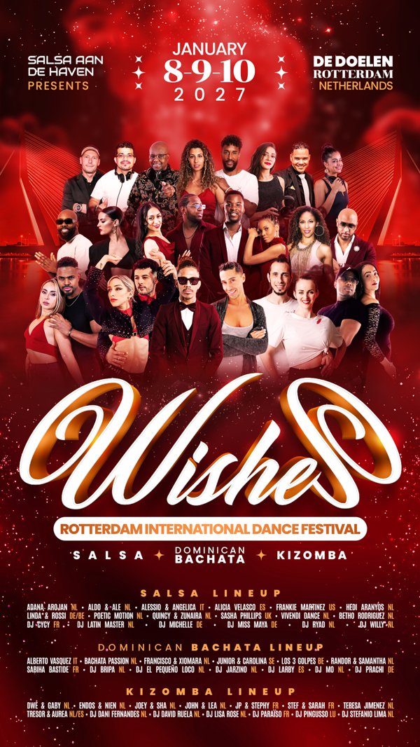 WISHES - Rotterdam International Dance Festival Flyer