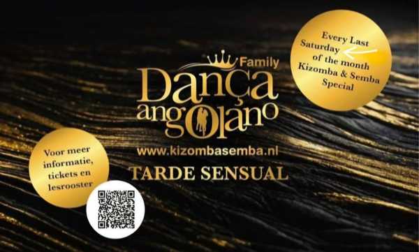 Tarde Sensual -Dança Angolano Kizomba & Semba authenticity Flyer