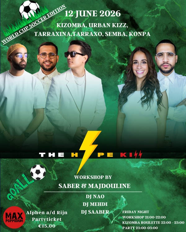 The Hype Kizz - workshop Saber & Majdouline Flyer