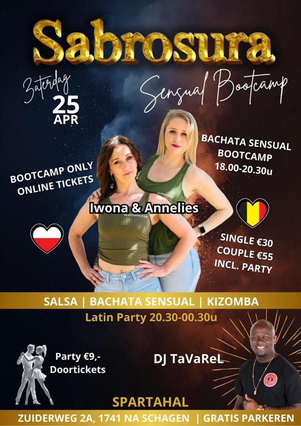 Sabrosura: Sensual Bootcamp Flyer